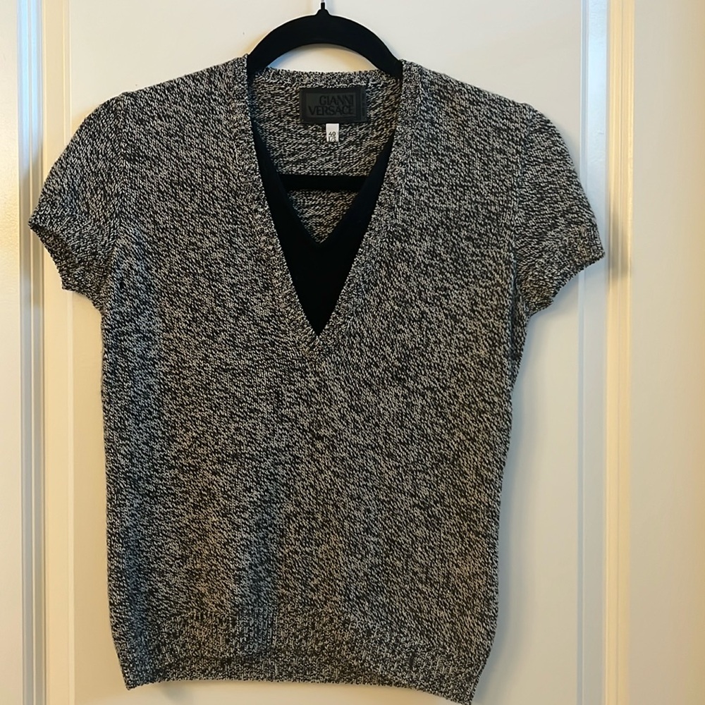 Vintage Gianni Versace wool and silk sweater